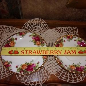 Royal Albert Old Country Roses BB Plate & Saucer